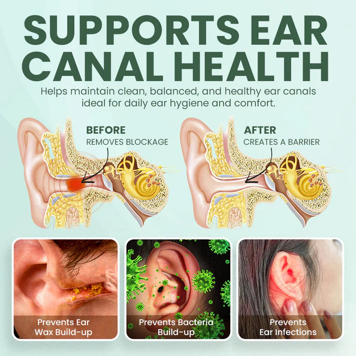 【👑Top Sellers of 2026】👂SEAGRIL™ Ear Care Drops- Tinnitus Relief – Gentle Cleansing & Soothing Relief for Healthy Ears -Plant-Based Formula|FDA registered & approved