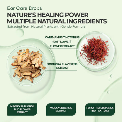 【👑Top Sellers of 2026】👂SEAGRIL™ Ear Care Drops- Tinnitus Relief – Gentle Cleansing & Soothing Relief for Healthy Ears -Plant-Based Formula|FDA registered & approved