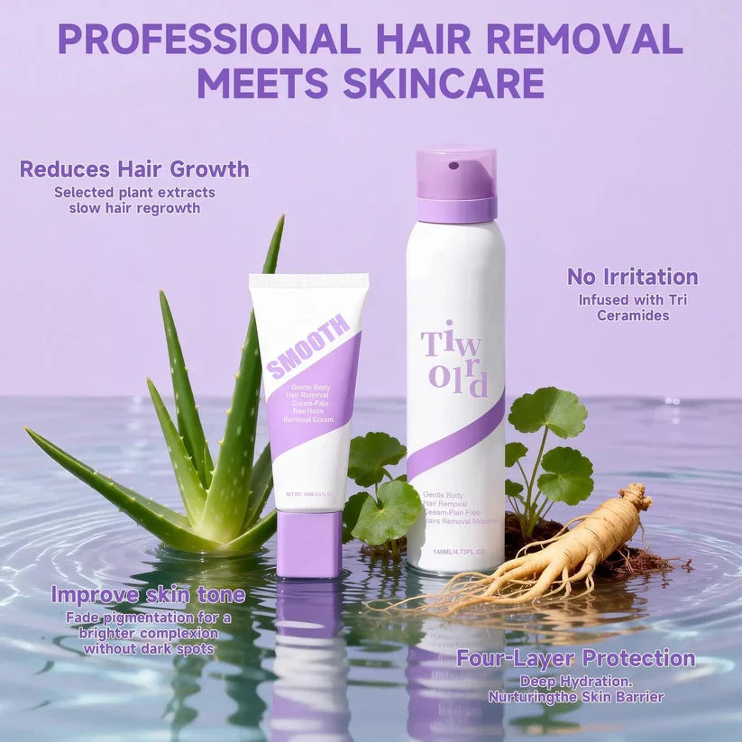 【👑Top Sellers of 2026】Pain-Free Hair Removal Cream for Sensitive Skin