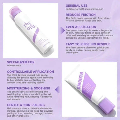 【👑Top Sellers of 2026】Pain-Free Hair Removal Cream for Sensitive Skin