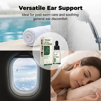 【👑Top Sellers of 2026】👂SEAGRIL™ Ear Care Drops- Tinnitus Relief – Gentle Cleansing & Soothing Relief for Healthy Ears -Plant-Based Formula|FDA registered & approved